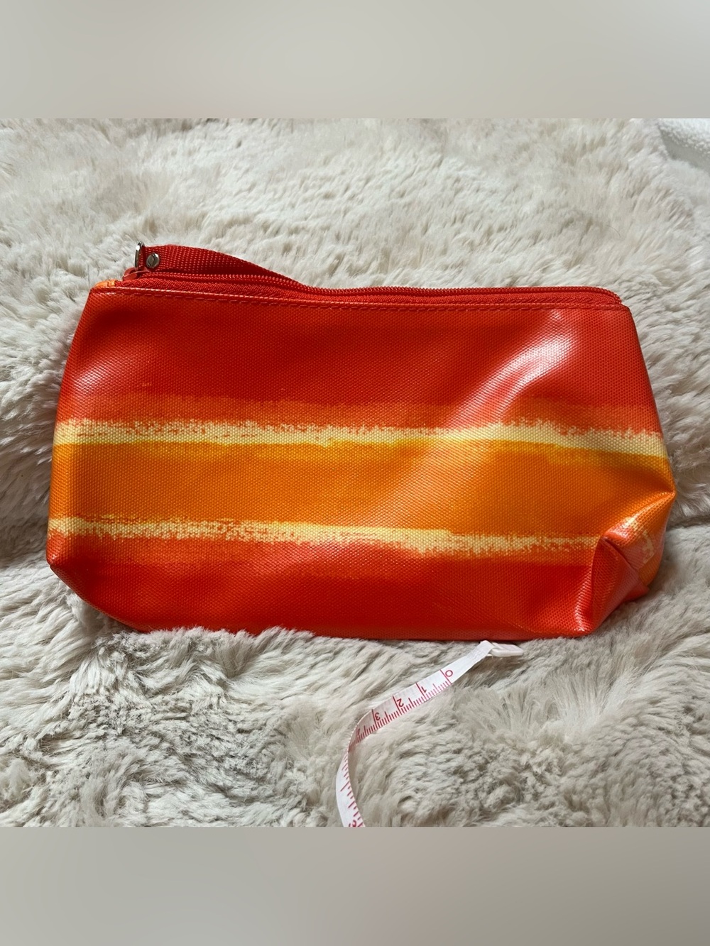 Red and Orange Striped Women's Cosmetic Pouch
02-27